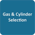 gas & cylinder selection button